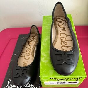 Sam Edelman FLORENCE BALLET FLAT (BLACK) size 7.5 brand new